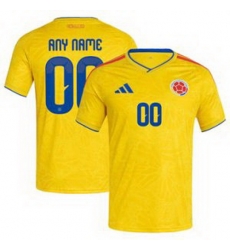 Men 00 Custom Colombia National Team Home  1