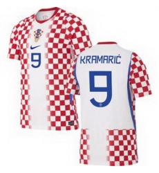 Men 9 Croatia Andrej Kramaric Away Replica World Cup   1