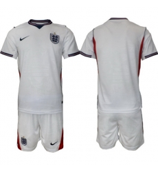 England FIFA World Cup 2026 White Soccer Jersey Blank White