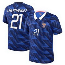Men 21Lucas Hernandez France Jersey   2