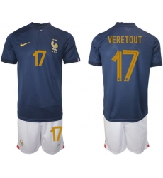 Men FIFA 2022 France Soccer Jersey 003