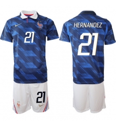 Men France 2026 FIFA World Cup Blue Soccer Jersey #21 Lucas Hernandez Men France 2026 FIFA World Cup Blue Soccer Jersey #21 Lucas Hernandez
