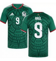 Men 9 Mexico Raul Jimenez 2026 Replica White Jersey 1