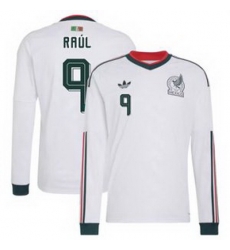 Men 9 Mexico Raul Jimenez 2026 Replica White Jersey 6 Men 9 Mexico Raul Jimenez 2026 Replica White Jersey 6