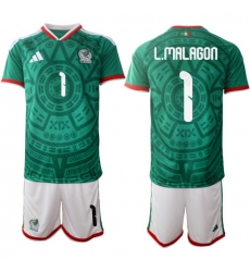 Mexicoa 2026 FIFA World Cup Soccer Jersey Green #1 L.MALAGON