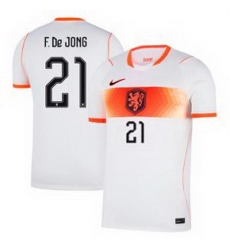Men 21 Netherlands National Frenkie de Jong 2026 Away Stadium 2 Men 21 Netherlands National Frenkie de Jong 2026 Away Stadium 2