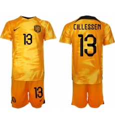 Men FIFA 2022 Netherlands Soccer Jersey 019