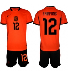 Men Netherlands 2026 Soccer Jerseys Orange #12 Jeremie Frimpong Men Netherlands 2026 Soccer Jerseys Orange #12 Jeremie Frimpong