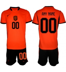 Men Netherlands 2026 Soccer Jerseys Orange CUSTOM