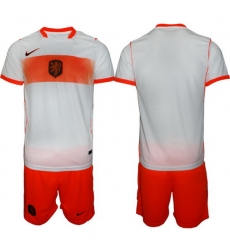Men Netherlands 2026 Soccer Jerseys White BLANK