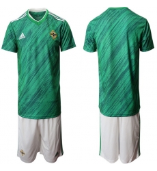 Mens Northern Lreland Short Soccer Jerseys 003