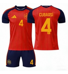 2026 FIFA World Cup Spain Soccer Home Jersey #4