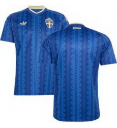 Men 0 Sweden Blank World Cup Replica Jersey 2 Men 0 Sweden Blank World Cup Replica Jersey 2