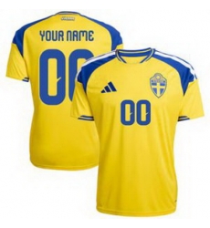 Men 00 Sweden Custom World Cup Replica Jersey 1 Men 00 Sweden Custom World Cup Replica Jersey 1