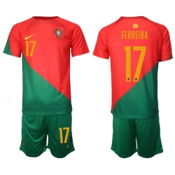 Men FIFA 2022 Portugal Soccer Red Jersey 111