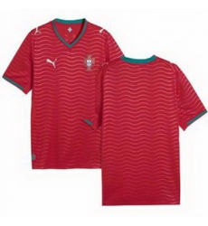 Men Men 0 Portugal Blank Home Replica Jersey   1