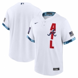 Men's Atlanta Braves Blank Nike White 2021 MLB All-Star Game Replica Jersey