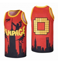 0# RAMPAGE BASKETBALL JERSEY blue RED2