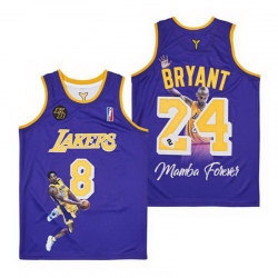 Kobe Bryant Lakers Throwback Jersey 8 24 3