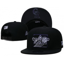 Colorado Rockies Snapback Cap 001