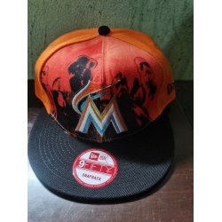 Miami Marlins MLB Snapback Cap 012