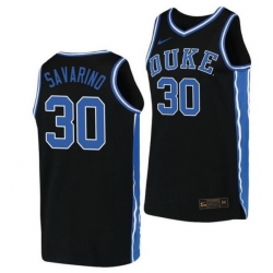 NCAA Duke Black Customized Stitched Jersey