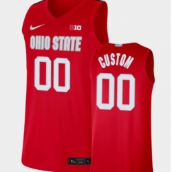 ohio state buckeyes custom basketball jersey