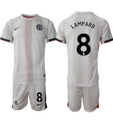 Men Chelsea 2026 Soccer Jerseys White #8 LAMPARD Men Chelsea 2026 Soccer Jerseys White #8 LAMPARD