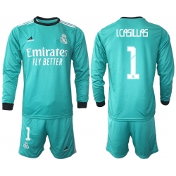 Men Real Madrid Long Sleeve Soccer Jerseys 517