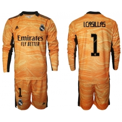 Men Real Madrid Long Sleeve Soccer Jerseys 554