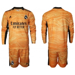 Men Real Madrid Long Sleeve Soccer Jerseys 555