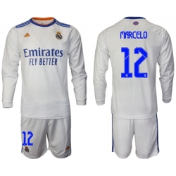 Men Real Madrid Long Sleeve Soccer Jerseys 568