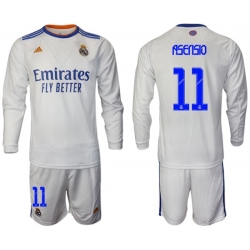 Men Real Madrid Long Sleeve Soccer Jerseys 569