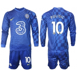 Men Chelsea Long Sleeve Soccer Jerseys 522