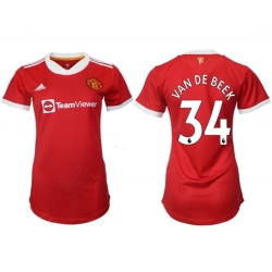 Women Manchester United Soccer Jerseys 002