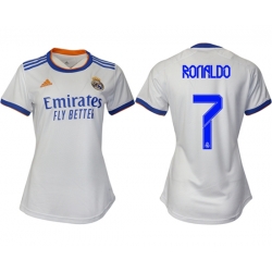 Women Real Madrid Soccer Jerseys 009