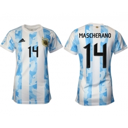 Women Argentina Soccer Jerseys 005