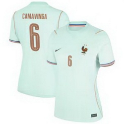 Women 6Eduardo Camavinga France Jersey   4