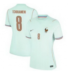 Women 8Aurelien Tchouameni France Jersey   4