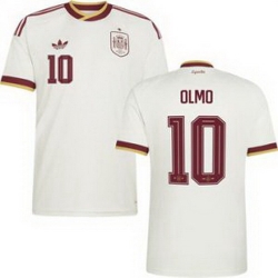 Women 10 Spain Dani Olmo World Cup 2026 Away Replica Jersey   2