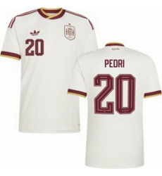 Women 20 Spain Pedri World Cup 2026 Away Replica Jersey   2