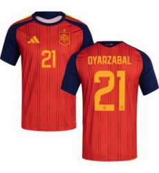 Women 21 Spain Mikel Oyarzabal World Cup 2026 Away Replica Jersey   1