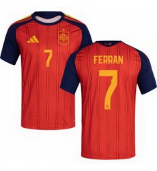 Women 7 Spain Ferran Torres World Cup 2026 Away Replica Jersey   1