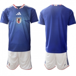Japan 2026 FIFA World Cup Soccer Jersey Blue BLANK
