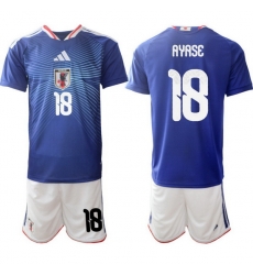 Men Japan 2026 Soccer Jerseys Blue #18 Ayase Ueda Men Japan 2026 Soccer Jerseys Blue #18 Ayase Ueda