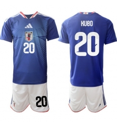 Men Japan 2026 Soccer Jerseys Blue #20 Takefusa Kubo Men Japan 2026 Soccer Jerseys Blue #20 Takefusa Kubo