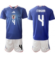 Men Japan 2026 Soccer Jerseys Blue Kou Itakura