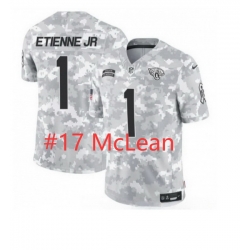 JaGuars #17 McLean Salute To Service Stitched Jersey