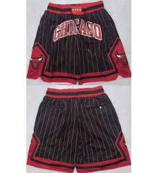 Men Chicago Bulls Black 2026 Shorts 004 