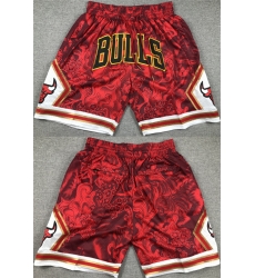 Men's Chicago Bulls Red Shorts 562